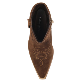 Botín con Tacón Api250565 Piel Camel