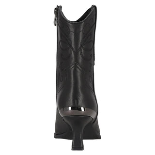 Botín con Tacón Api250565 Piel Negro