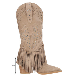 Bota Api250830 Piel Beige