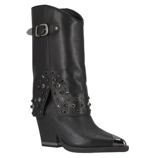 Bota Api250852 Piel Negro