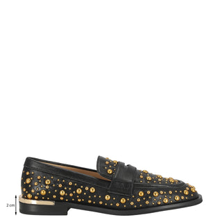 Mocasin Api250200 Piel Negro