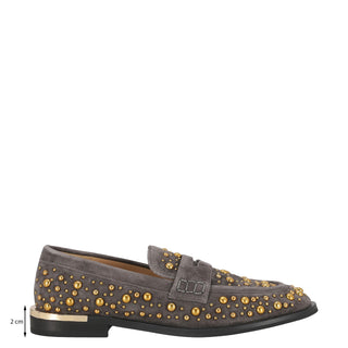 Mocasin Api250200 Piel Gris