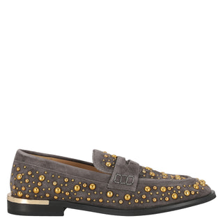 Mocasin Api250200 Piel Gris