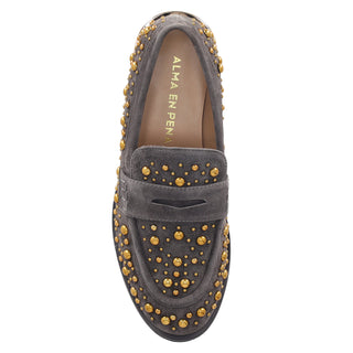 Mocasin Api250200 Piel Gris