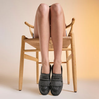 Mocasin Api250201 Piel Negro