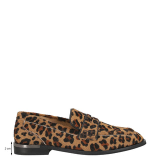 Mocasin Api250202 Piel Leopard Camel