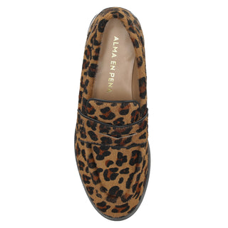 Mocasin Api250202 Piel Leopard Camel