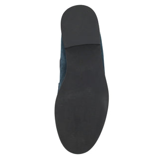 Mocasin Api250203 Piel Azul Marino