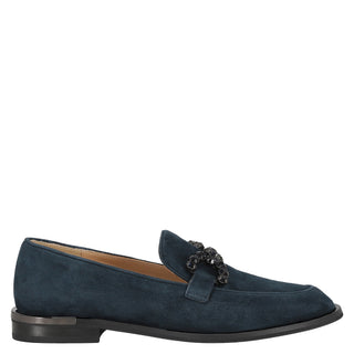 Mocasin Api250203 Piel Azul Marino