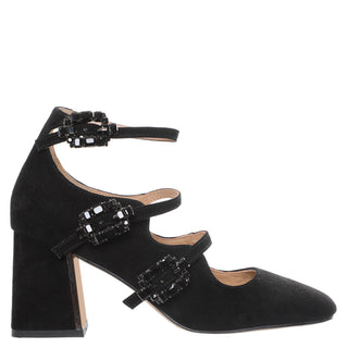 Zapatilla Api250301 Piel Negro