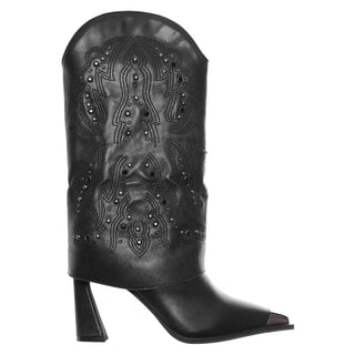 Bota Api250649 Piel Negro