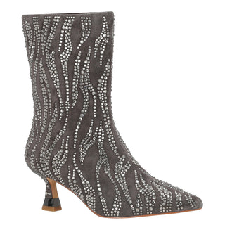 Botín con Tacón Api250651 Piel Gris
