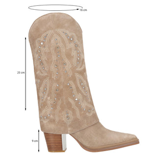 Bota Api250714 Piel Beige