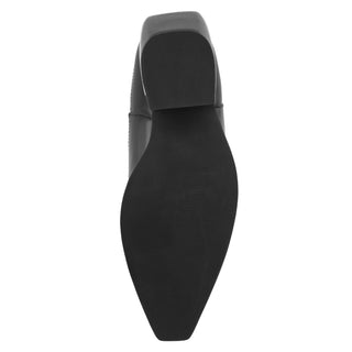 Botín con Tacón Api250817 Piel Negro