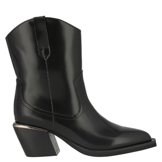 Botín con Tacón Api250817 Piel Negro