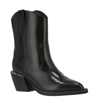 Botín con Tacón Api250817 Piel Negro