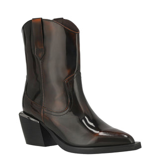 Botín con Tacón Api250817 Piel Cafe