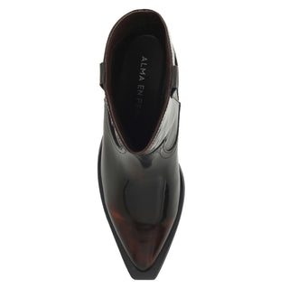 Botín con Tacón Api250817 Piel Cafe