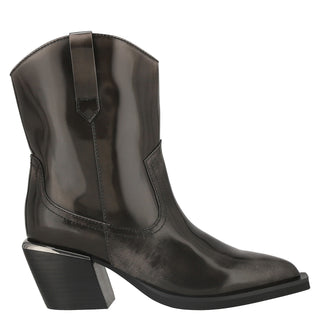 Botín con Tacón Api250817 Piel Gris