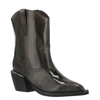 Botín con Tacón Api250817 Piel Gris