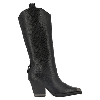 Bota Api250851 Piel Negro