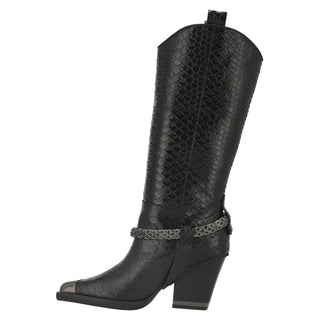 Bota Api250851 Piel Negro