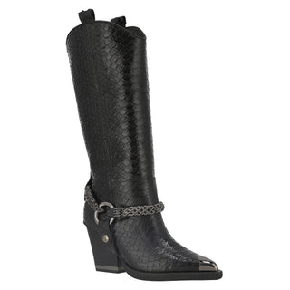 Bota Api250851 Piel Negro