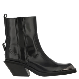 Botín con Tacón Api250926 Piel Negro