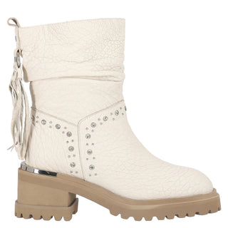 Botín con Tacón Api251184 Piel Beige