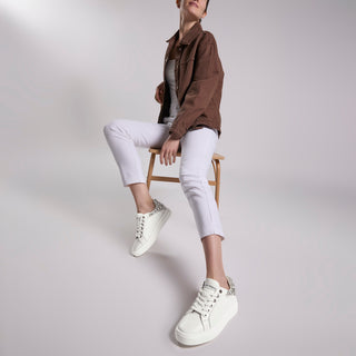 Tenis Api251554 Piel Blanco