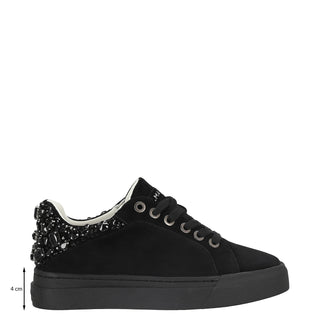 Tenis Api251554 Piel Negro