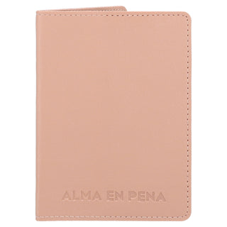 Porta Pasaporte Sintetico Rosa Porta Pasaporte